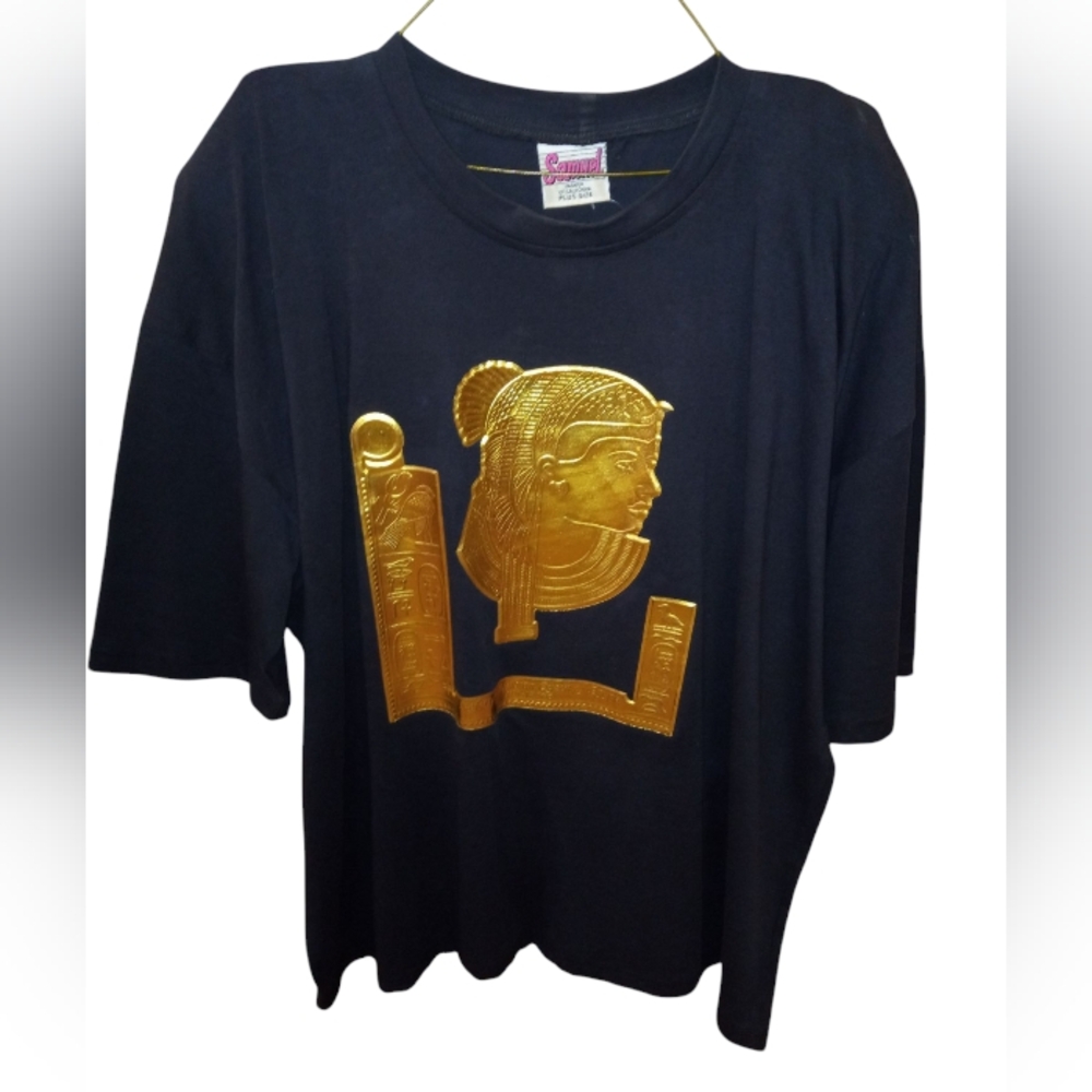 Vintage Nefertari nubian Queen Of Egypt Tshirt